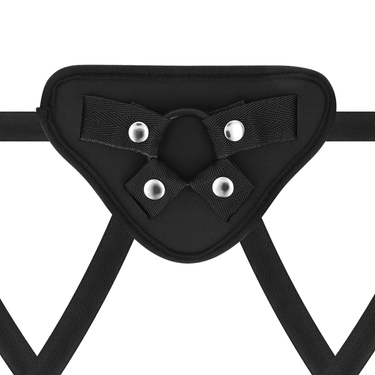 Imbracatura Rock Army in pelle PU con anelli in silicone, compatibile con dildo